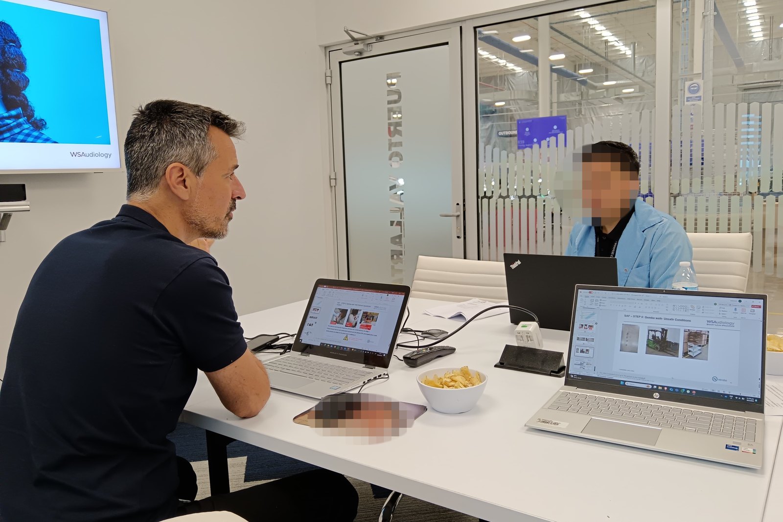 Sesi&oacute;n de trabajo con un equipo